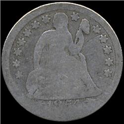 1854 Seated Dime Better Circulated (COI-7608)
