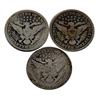 Image 2 : 1897O Barber Quarters Lot of 3 Better Circulated (COI-7416)
