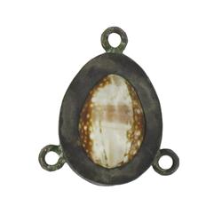 Vintage Tibet Silver Cowry Pendant (ANT-622)