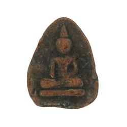 Antique Clay Buddha Amulet  (ANT-628)