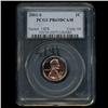 Image 3 : 2001S PR US Lincoln Cent Coin PCGS PR69 DCAM Red (COI-4191)