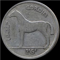 1941 Ireland 1/2 Crown Higher Grade (COI-7379)