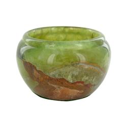 Rare Green Thai Jade Vase (DEC-418)