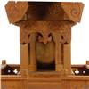 Image 2 : Teak Handcarved Spirit House on Base (CLB-090)