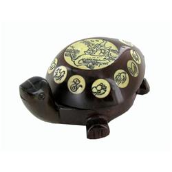Chinese Inlaid Bone Turtle Compass (ANT-1030)