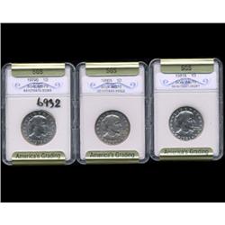 1979S 80S 81S Anthony $1Coin Graded GEM Set 3 (COI-6932)