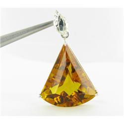 59.55ct Pendant Madeira Citrine Appr Est $ 30k (JEW-2424)