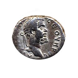 300AD Roman Silver Coin Higher Grade (COI-7526)