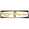 Whitman Candies light-up sign, hanging 2-sided metal framed sign in Exc cond, 10"H x 37.5"W.