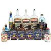 Image 1 : Country store shelf stock, bluing & ammonia bottles (12), includes 8 Boyer's Bengal Liquid Blue, emb