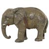 Image 1 : Mechanical bank, Elephant, mfgd by Hubley, cast iron w/orig paint, c.1906, Exc cond, 5"H x 7"W.