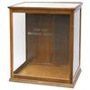 Image 1 : Country store bakery display case, "Ask For Mother's Bread" etched glass front