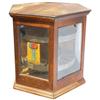 Image 1 : Store counter revolving candy or thread cabinet, made from "The Winsted Silk Co.-Chicago" Potter's S