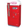 Image 1 : Coco-Cola vending machine, Vendo V-81D, 10 Cent, embossed door, Good orig cond w/orig IL license on 