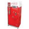 Image 1 : Coca-Cola vending machine, Vendo V-56, 10 Cent, embossed door, white over red, all original, Exc wor