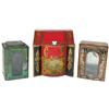 Image 1 : Country store Licorice Lozenges & Ginger tins (3), nice litho on tin counter displays, one S.V. & F.