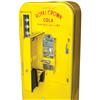 Image 2 : Royal Crown Cola vending machine, VMC-81D, 10 Cent, embossed door, yellow body, the Rarest of all th