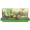 Image 1 : Toy, Sunny Andy Kiddie Kampers, litho on tin, mfgd by Wolverine, c.1920's, Scout camping scene, marb