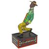 Image 1 : Toy, Alabama Coon Jigger, litho on tin windup mfgd by Ferdinand Strauss Corp, patd 1910, missing sma