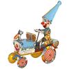 Image 1 : Toy, Unique Artie the Clown, mfgd by Unique Art Mfg Co, litho on tin windup, works, VG/Exc cond, 10"