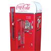 Image 3 : Coca-Cola vending machine, Vendo V-81B, 10 Cent, embossed door, VG orig cond, 60"H x 27"W x 21"D. 