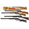 Image 1 : Daisy BB guns (4), Very Rare 1st Red Ryder w/copper bands-variation #1, c.1940, Model #111, made in 