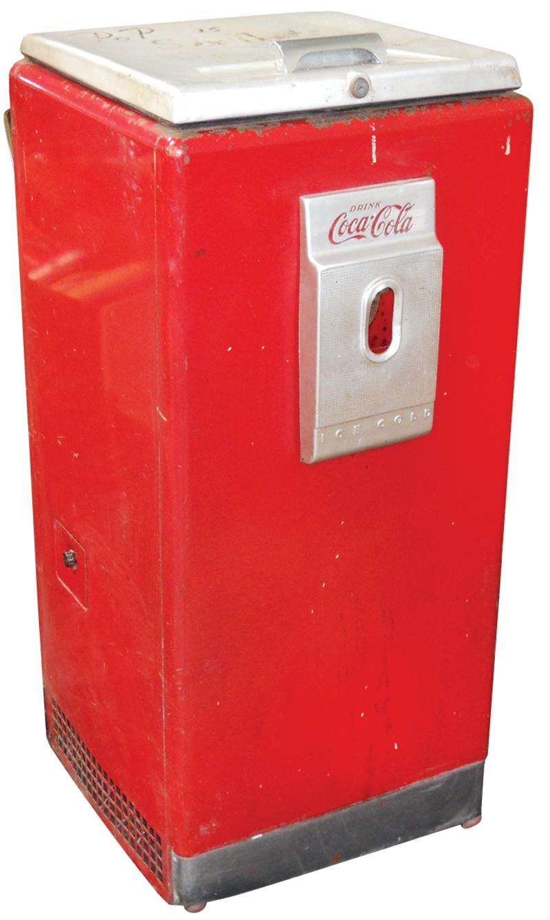 CocaCola cooler, Cavalier 2Case Office, aluminum & stainless steel