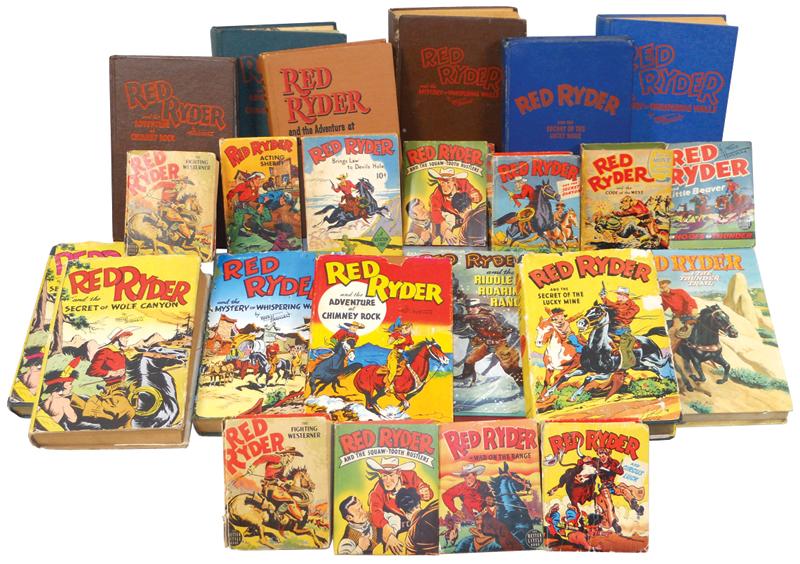 Children's Red Ryder books (19), soft & hardcover by Whitman Pub. Co ...