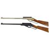 Toy BB guns (2), Daisy No. 195 Buzz Barton Special, 34.5"L & Super Buzz Barton No. 103, 35.5"L, both