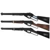 Toy BB guns (3), all J.C. Higgins BB guns mfgd for Sears Roebuck by Daisy Mfg Co., includes "Western