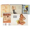 Image 1 : Pin-up girl prints & calendars (5), 1944 Esquire Varga Torch Singer print "The Mission to Port Lyaut