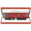 Image 1 : S.T. Dupont fountain pen in case, made in Paris, black lacquer, marked 5aDLT35 & "S.T. Dupont Paris 
