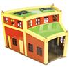 Image 1 : Toy train station roundhouse section, made by T-Reproductions