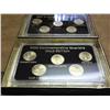 Image 1 : 2000 & 01 GOLD EDITION STATE QUARTERS (AS SHOWN)