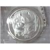 Image 1 : 2005 CHINA 10 YUAN SILVER PANDA COIN (UNC)
