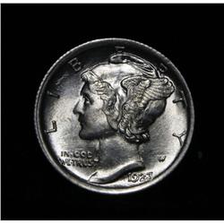 1923-p Liberty Head 'Mercury' Dime 10c Grades Choice Uncirculated ms64 FSB