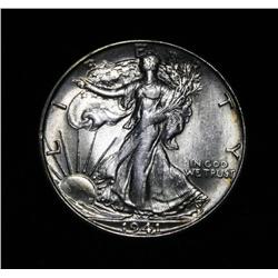 1941-s Walking Liberty Half Dollar Grades Select Uncirculated ms62