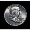 Image 1 : 1960-d Franklin Half Dollar 50c Grades Choice Uncirculated ms64