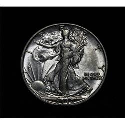 1942-s Walking Liberty Half Dollar Grades au55