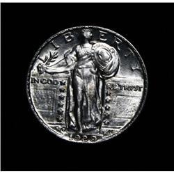 1929-d Standing Liberty 25c Grades ms64