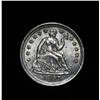Image 1 : 1857-p Seated Liberty Half Dime Grades ms62