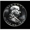 Image 1 : 1955 Proof Franklin Half Dollar Grades PR67 DCAM