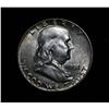 Image 1 : 1951-d Franklin Half Dollar Grades Select Uncirculated ms63