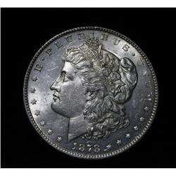 1878-p 7TF Morgan Dollar Graded ms63