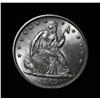 Image 2 : 1867 Liberty Seated Half Dollar 50c Grades Choice Uncirculated ms64