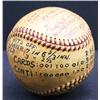 Image 1 : BASEBALL CARDINALS DOC WEAVER TED WILKS GAME BALL