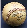 Image 4 : BASEBALL CARDINALS DOC WEAVER TED WILKS GAME BALL