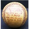 Image 5 : BASEBALL CARDINALS DOC WEAVER TED WILKS GAME BALL
