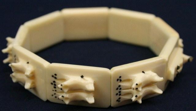 ALASKAN WALRUS IVORY BRACELET LOT