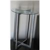 Image 1 : Modern Chrome and Glass Table